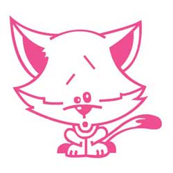 Sticker L&eacute;on le chaton 1
